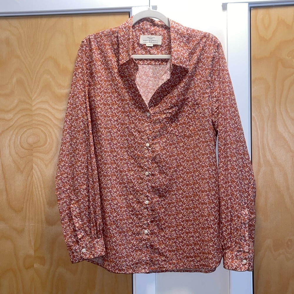 Trovata Classic Button Down Top